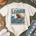 Get In Loser Were Doing Gods Will Shirt, Retro Jonah and the Whale T-Shirt, Christian Humor Tee