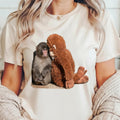 Baby Monkey Punch Comfort Colors Shirt, Animal Lover Gift, Cute Monkey T-Shirt, Team Punch