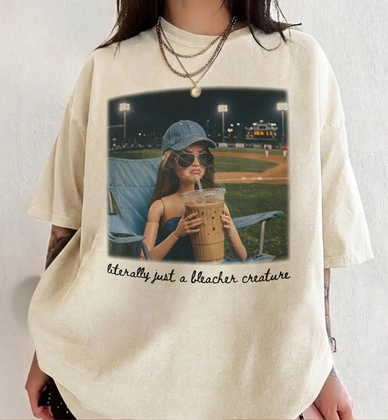 Comfort Colors Barbie Ballfield Dark T-shirts, Softball Ball Mom Tee, Baseball Mama Style