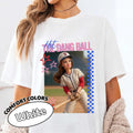 Comfort Colors Hit The Dang Ball Baseball Mom Shirt, Game Day Softball Tee